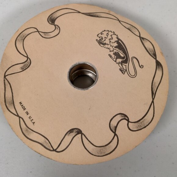 Vintage 1970s Ribbon Spool Pair Scotty Plaid Weather Proof Decorator Woven 1 3/8 - Picture 8 of 16